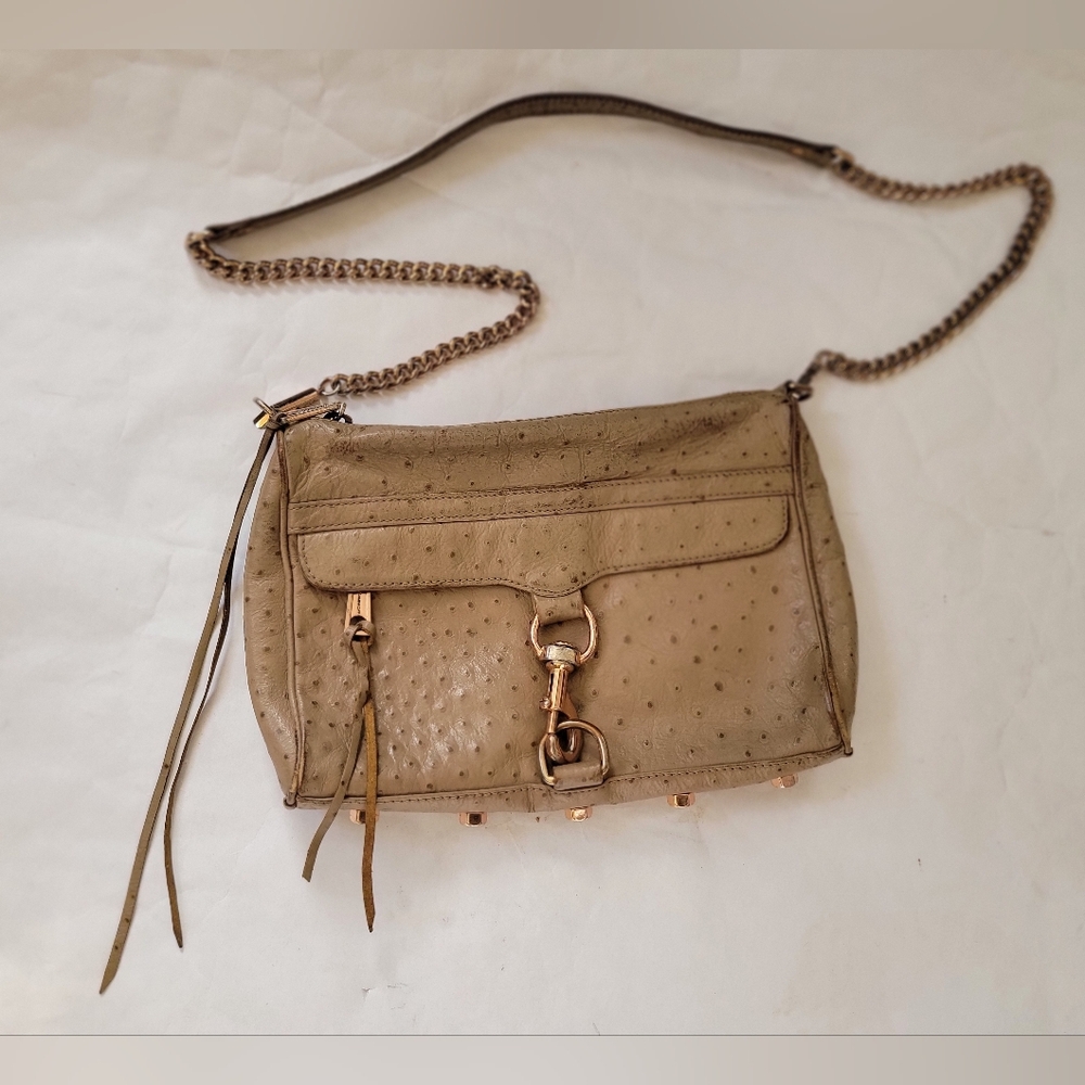 Rebecca Minkoff Ostrich MAC Bag